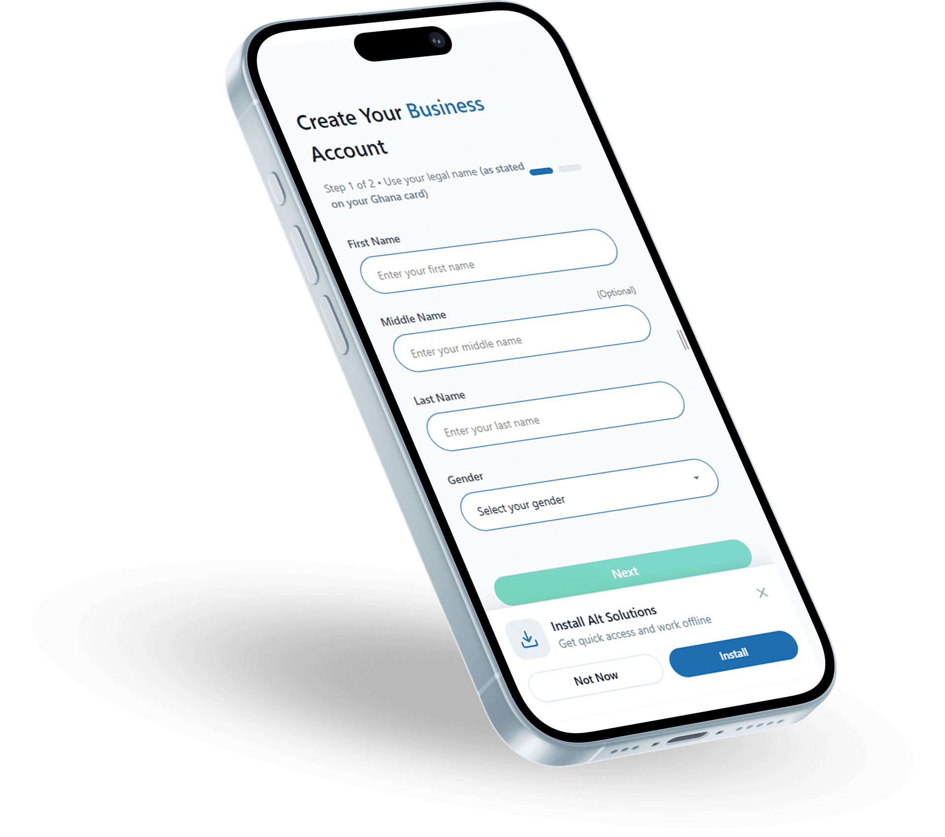 E-Cash app requirements